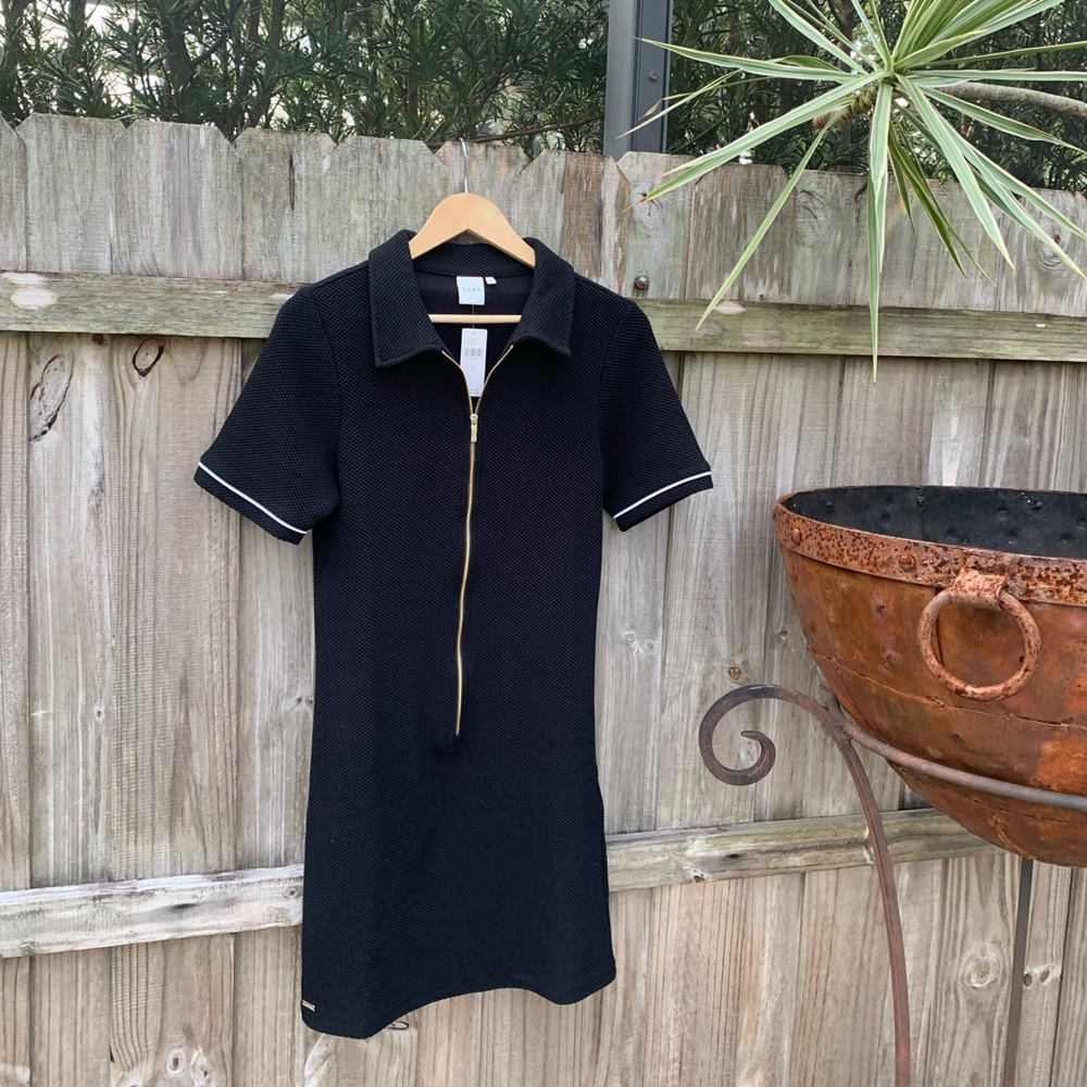 Anthropology Lune Active Moon Classic Short Sleeve Mini Dresd